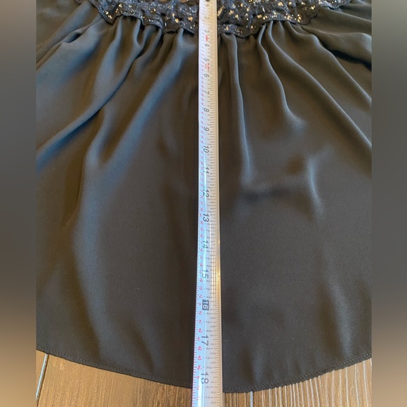 28th and Park Black Long Sleeve Blouse, Small, Never Worn - Picture 4 of 8